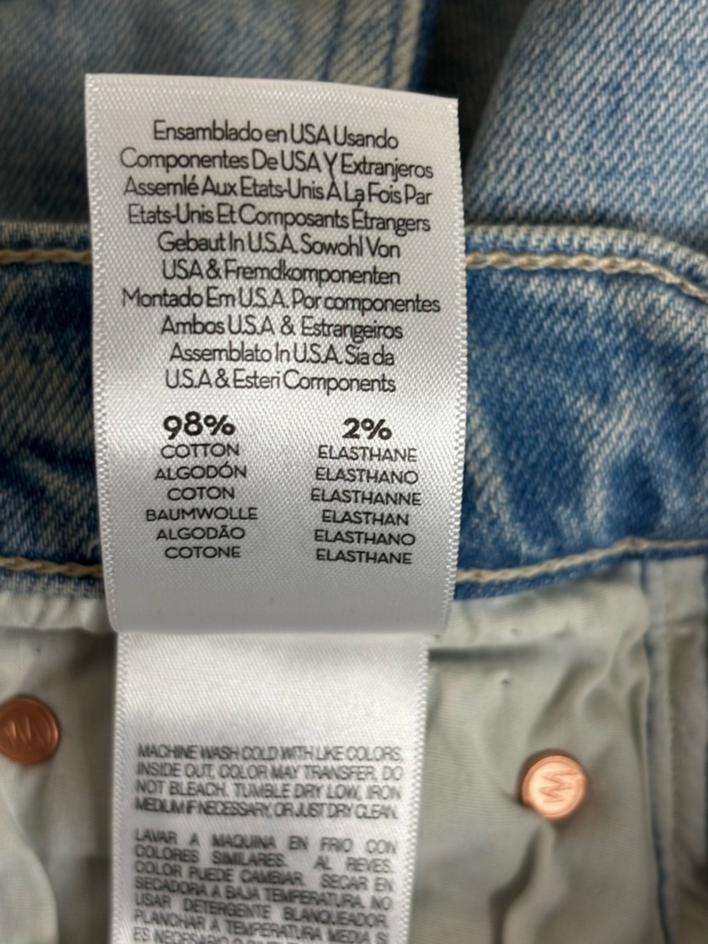 MOTHER HIGH WAISTED RIDER SKIMP
The Confession size 28 - Picture 8 of 8